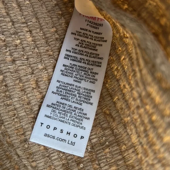 Topshop women's long-sleeve size.s - Picture 7 of 7